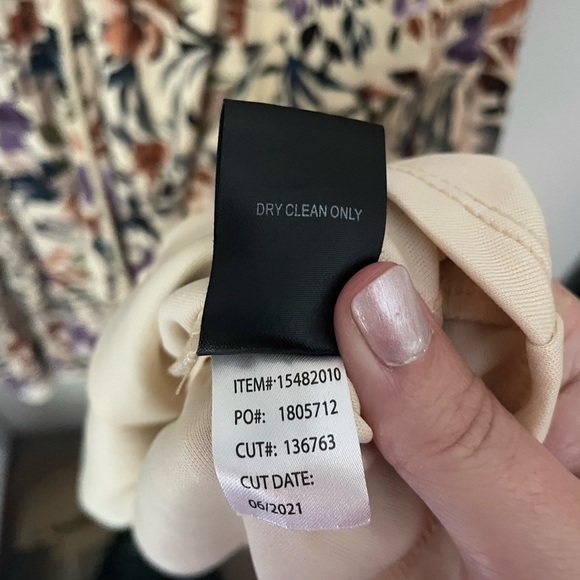 Torrid Ivory Floral Boho Mini Gauze Lace-Up Skater Dress Size 2 - Picture 8 of 12